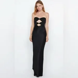 Bec & Bridge | Dresses | Bec Bridge Black Strapless Dress | Poshmark